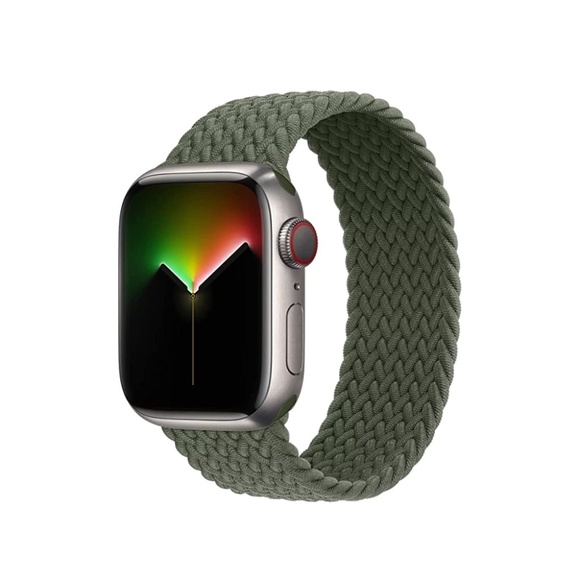 Braided Loop Apple Watch Strap - Seafoam Green - Picture 1 of 2